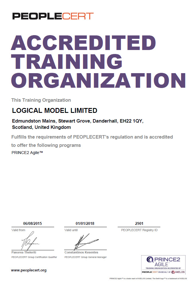 PRINCE2 Agile Practitioner Exam Official Paper Two | learn.logicalmode