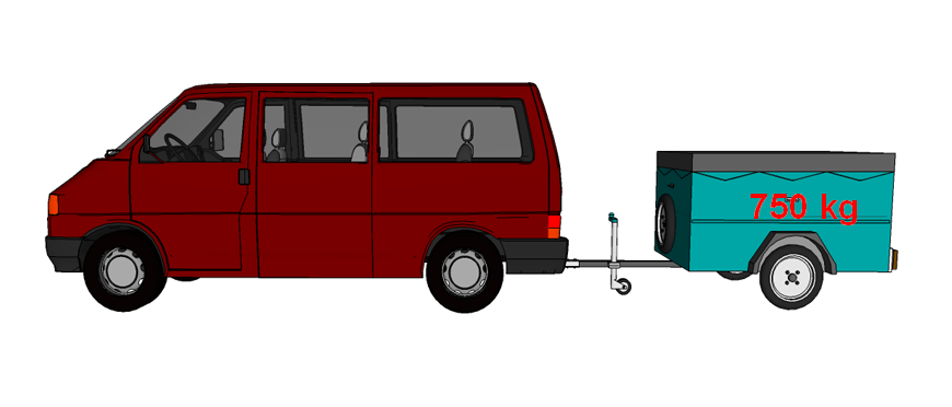 Automobilis su priekaba