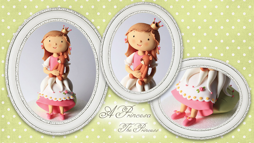 Product image for Topo de bolo: A Princesa