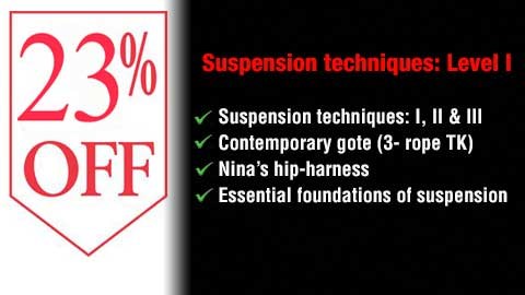 Product image for Level I: Shibari suspension techniques
